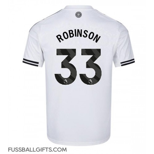 Fulham Antonee Robinson #33 Fußballbekleidung Heimtrikot 2025-26 Kurzarm